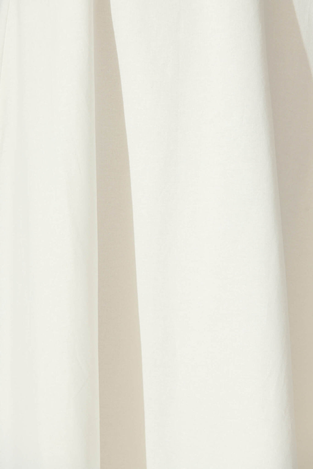 White Cotton Midi Dress by Nina