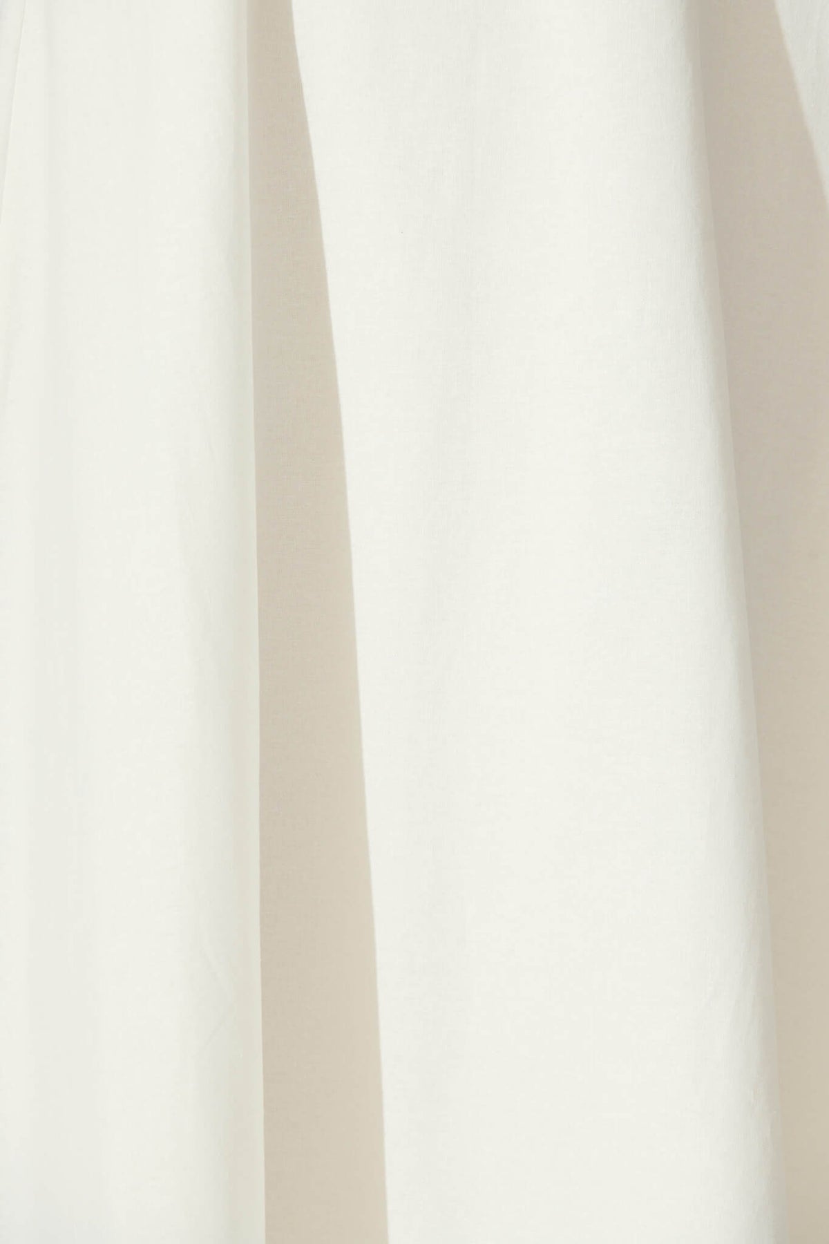 White Cotton Midi Dress by Nina