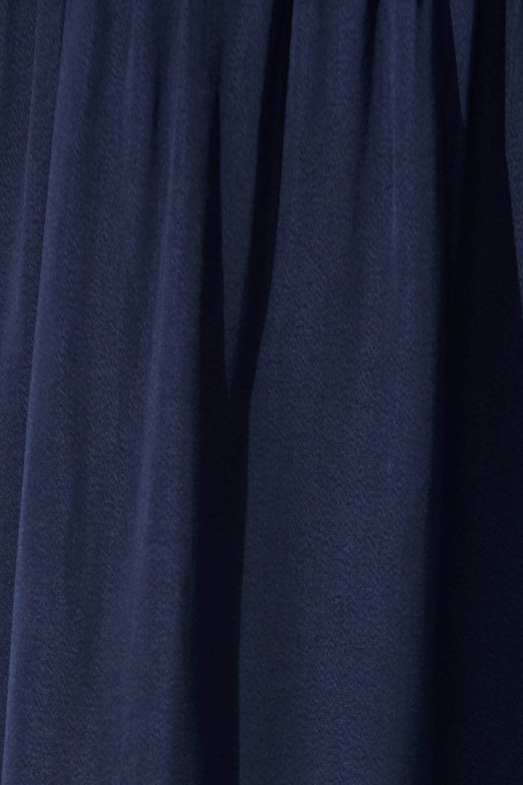 Navy Satin Halter Maxi Dress from Costa Rica