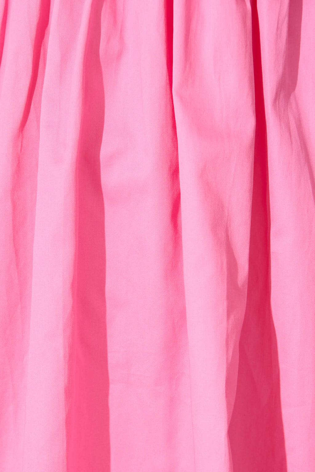 Pink Cotton Sateen Santorini Dress