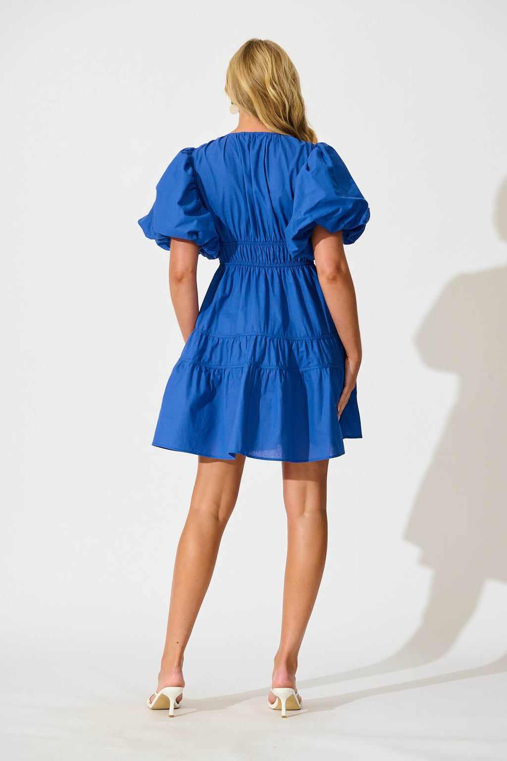 Cobalt Blue Cotton Amarusso Dress