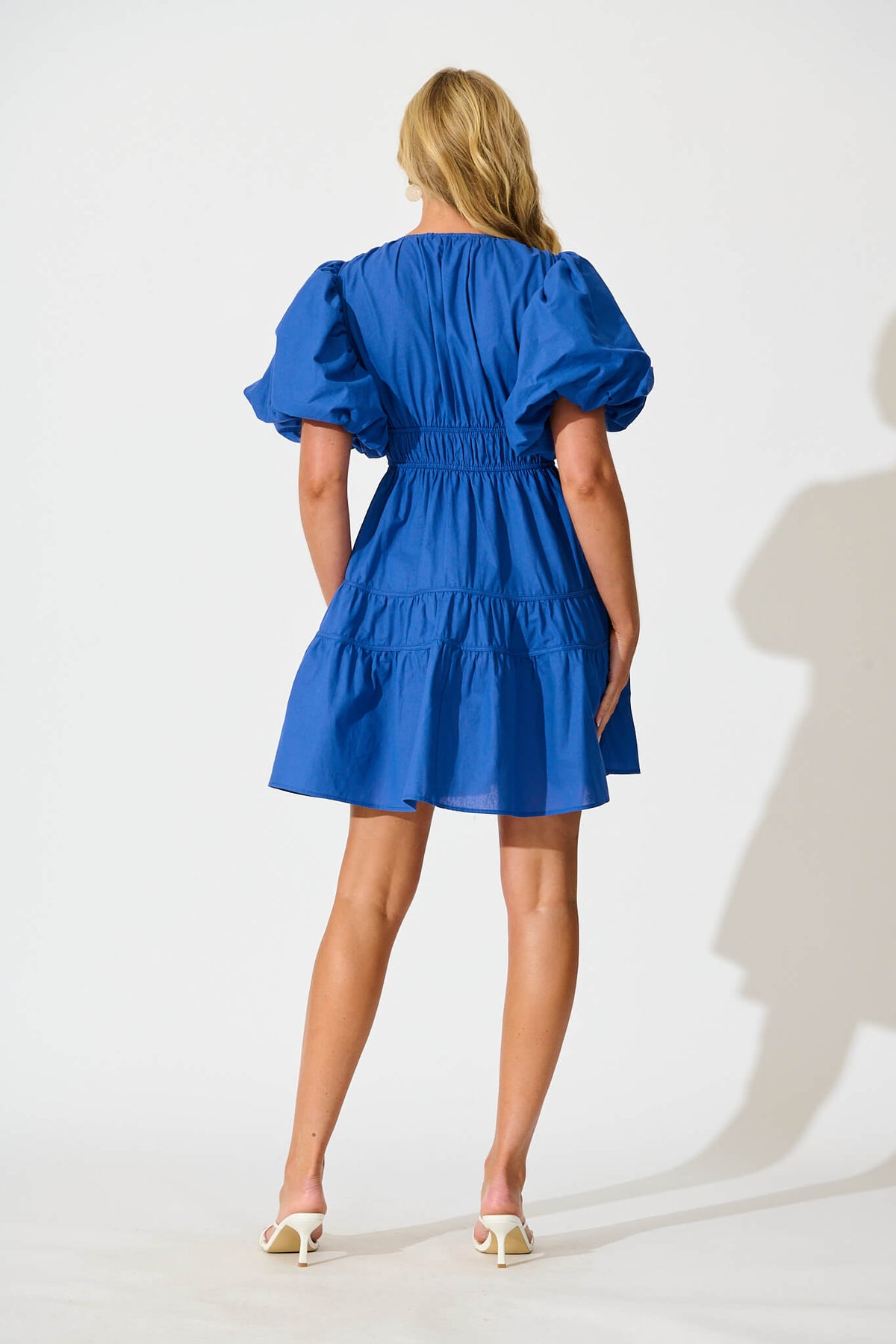 Cobalt Blue Cotton Amarusso Dress