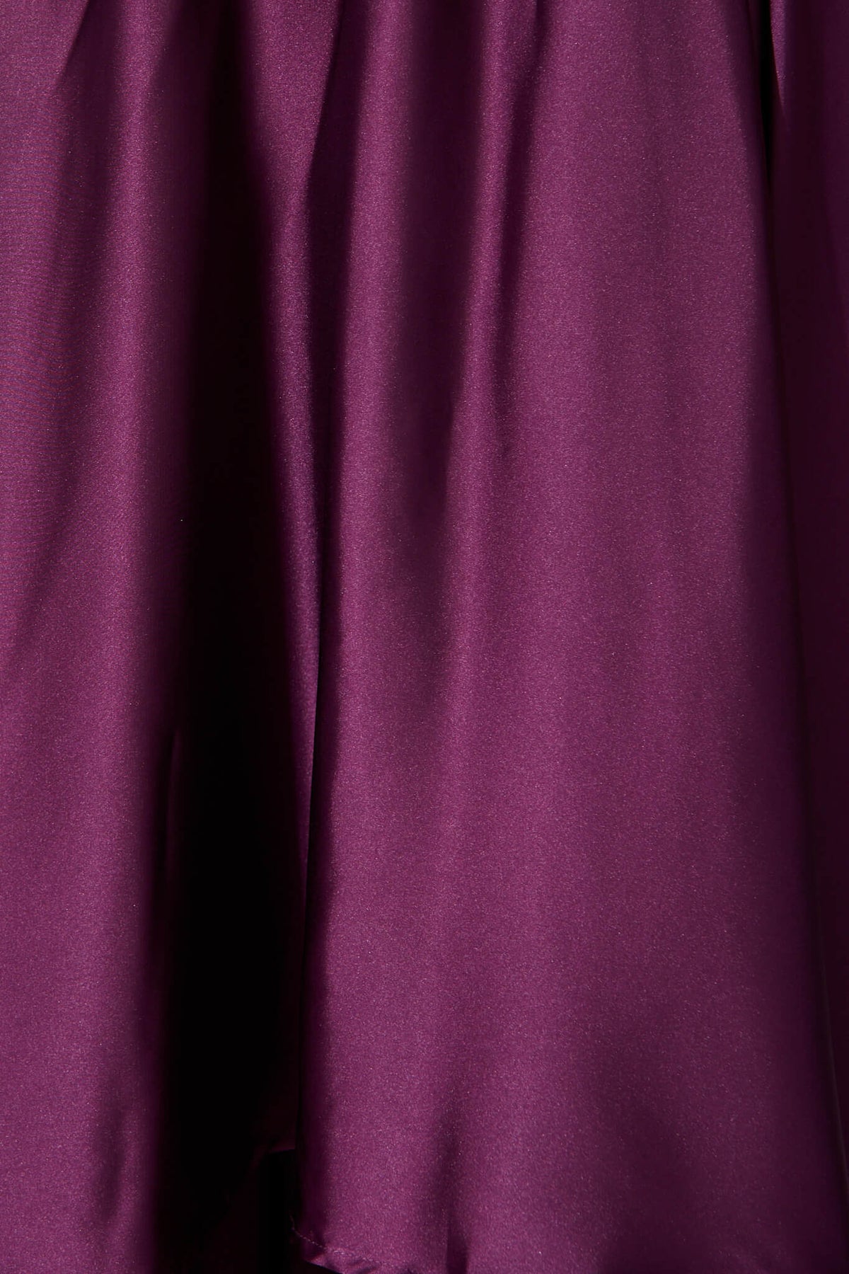 Plum Satin Maxi Dress