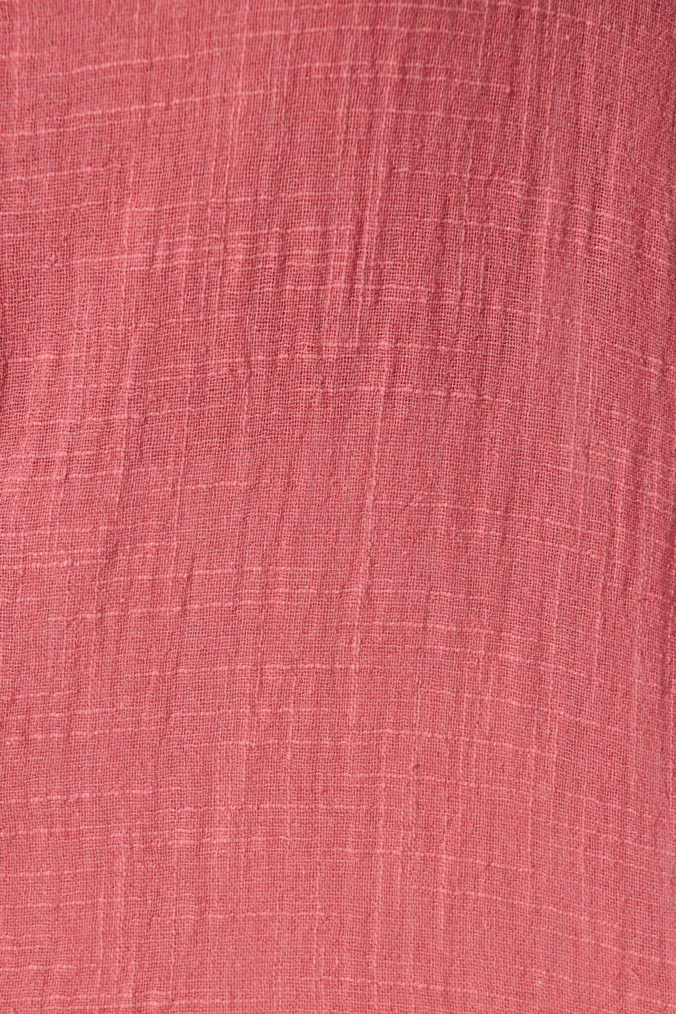 Deep Rose Cotton Campbell Top