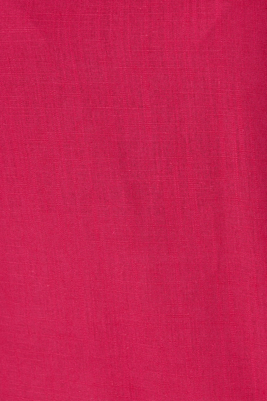 Deep Rose Cotton Linen Blend Melanie Top