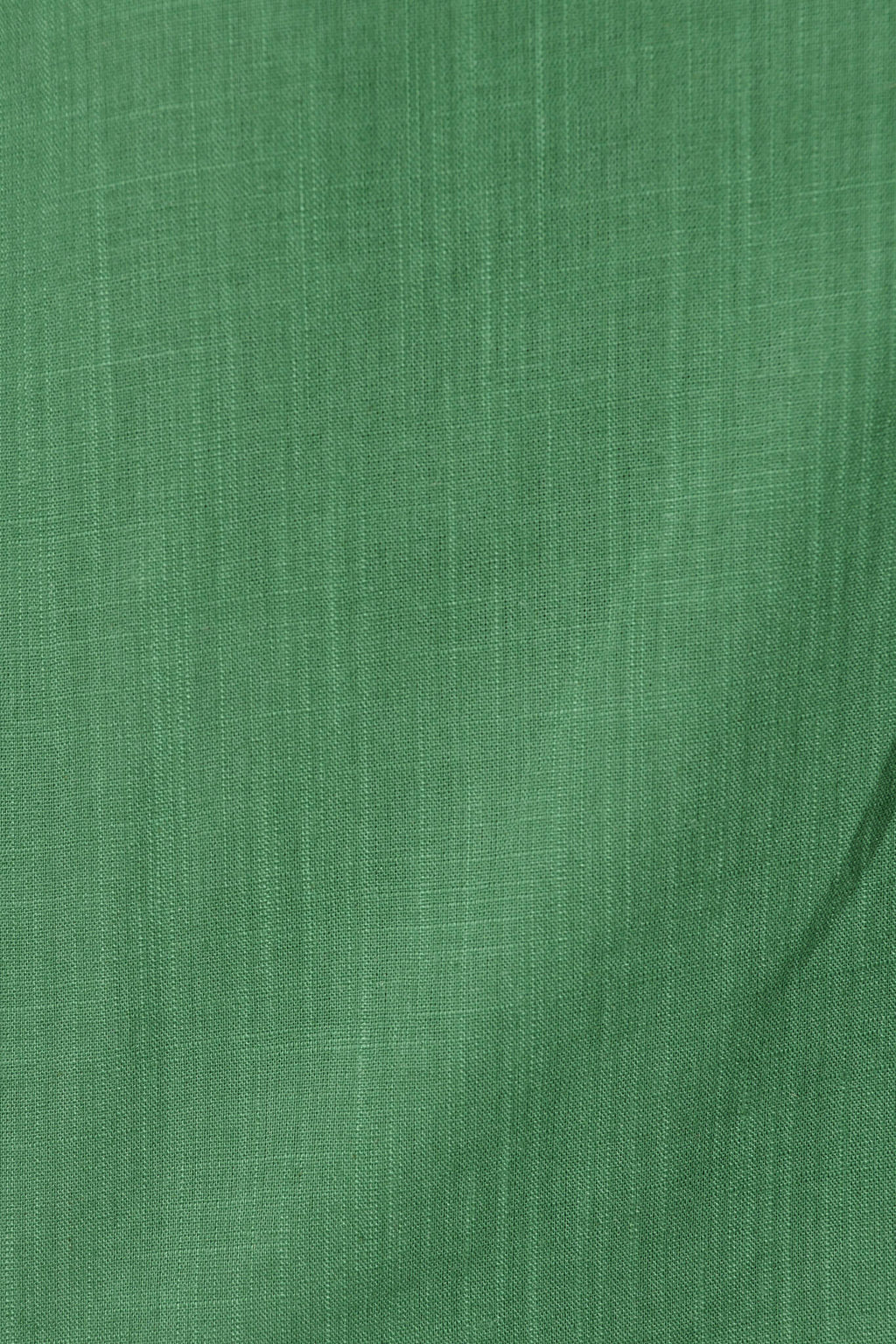 Green Cotton Linen Blend Melanie Blouse