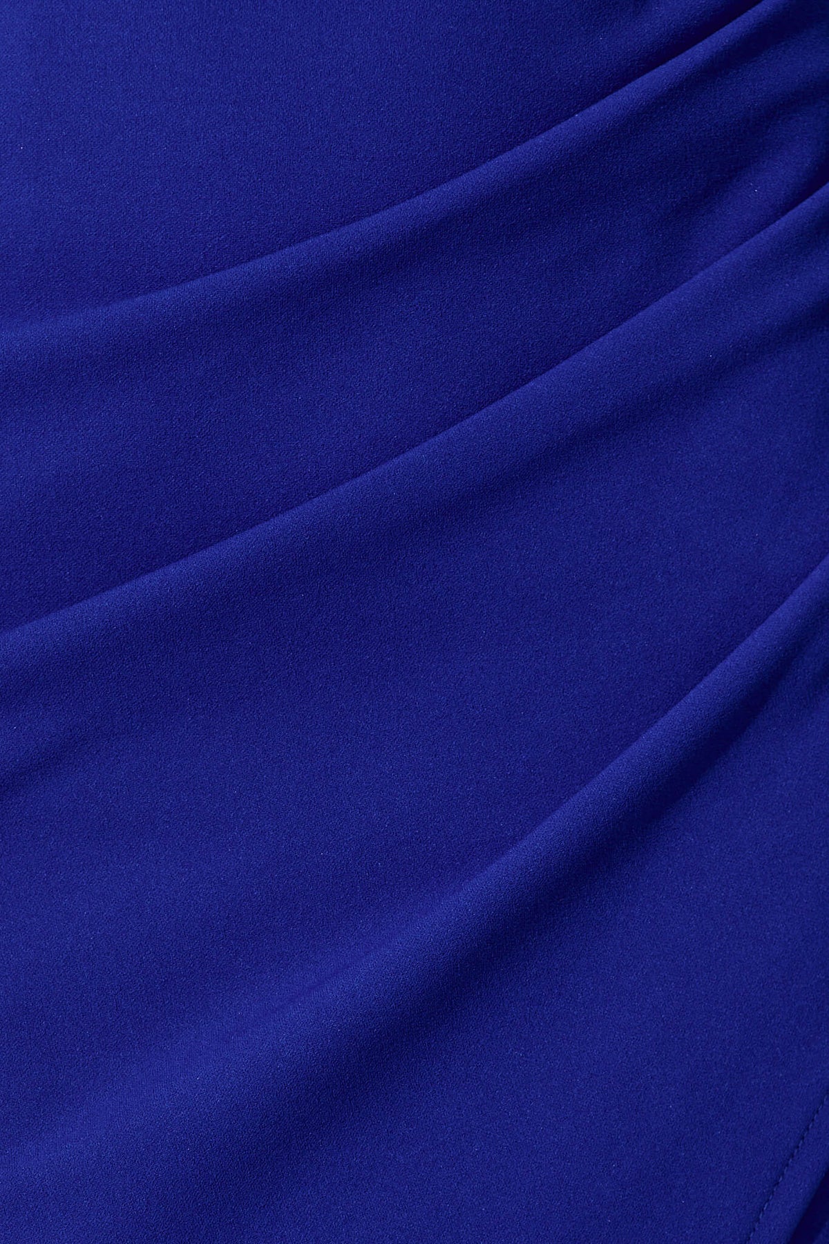 Stunning Cobalt Blue Off-Shoulder Midi Dress - Phoenix Style
