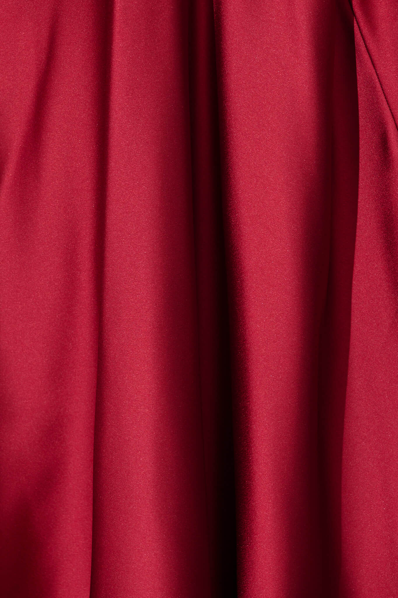 Wine Satin Jenibelle Maxi Dress