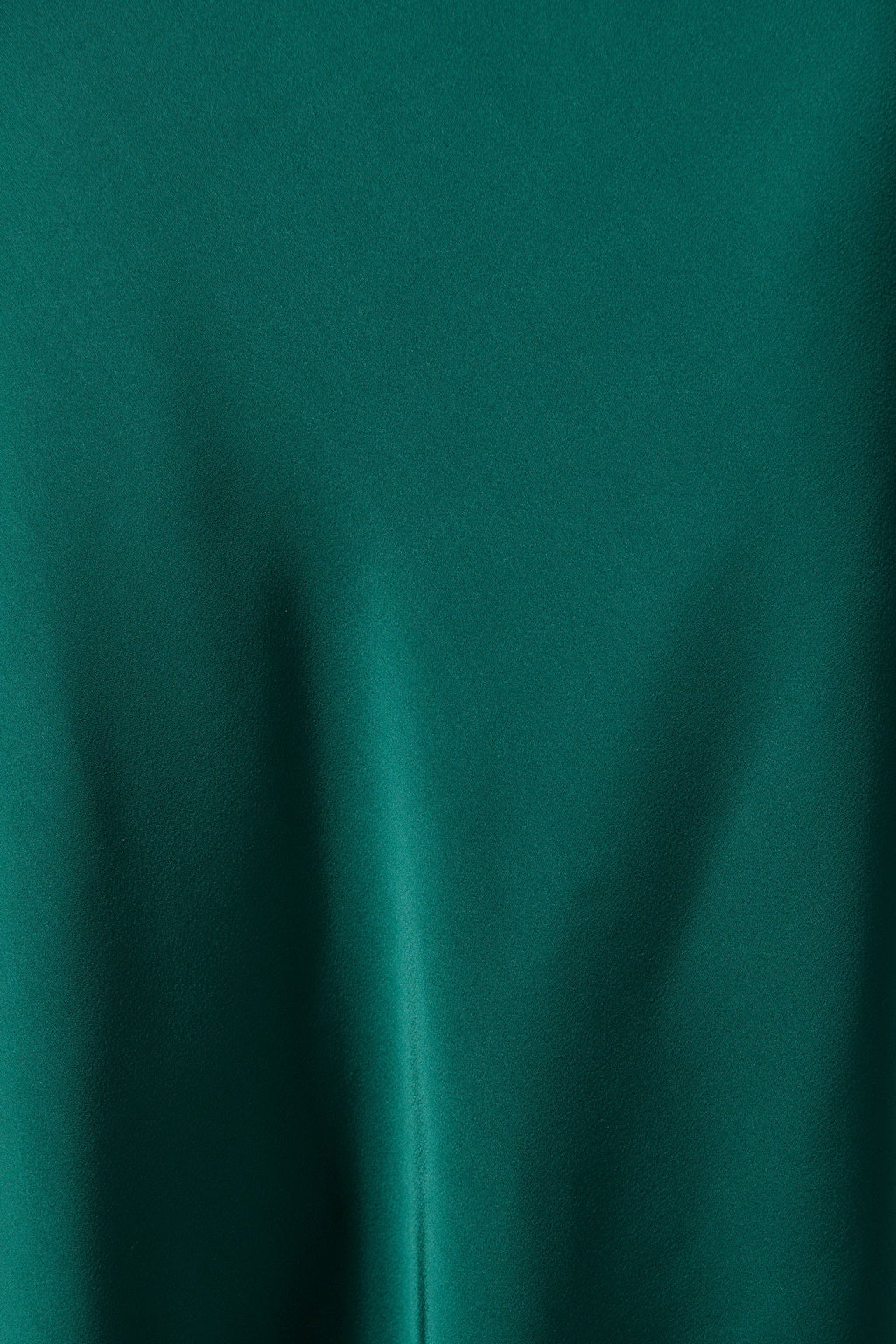 Emerald Satin Vision of Love Midi Dress