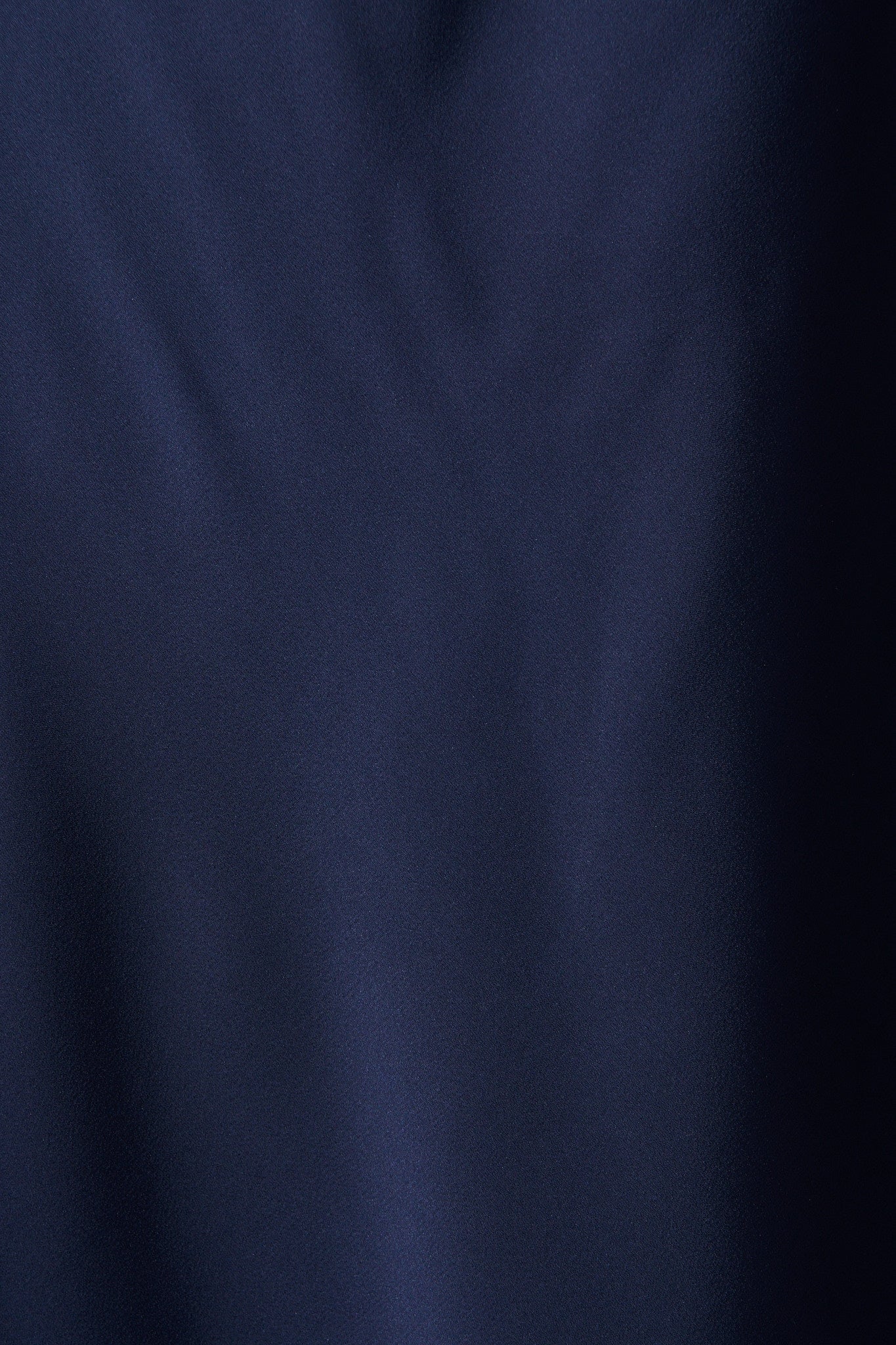 Navy Satin Love Midi Dress