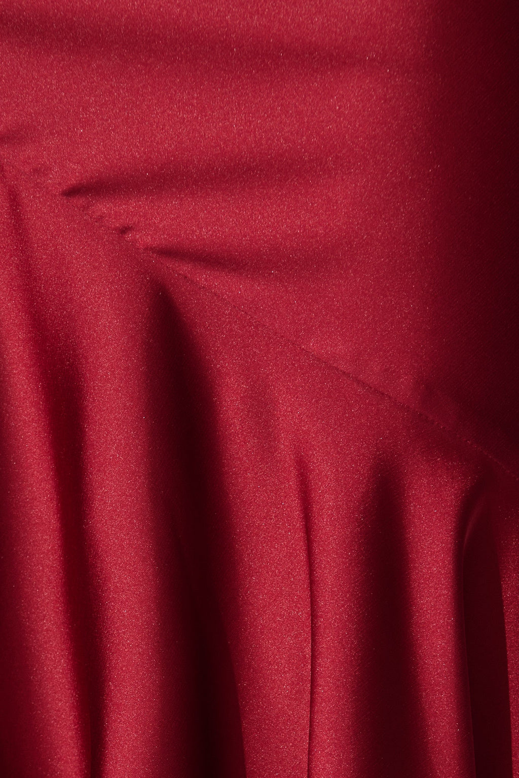 Wine Satin Sunset Maxi Dress