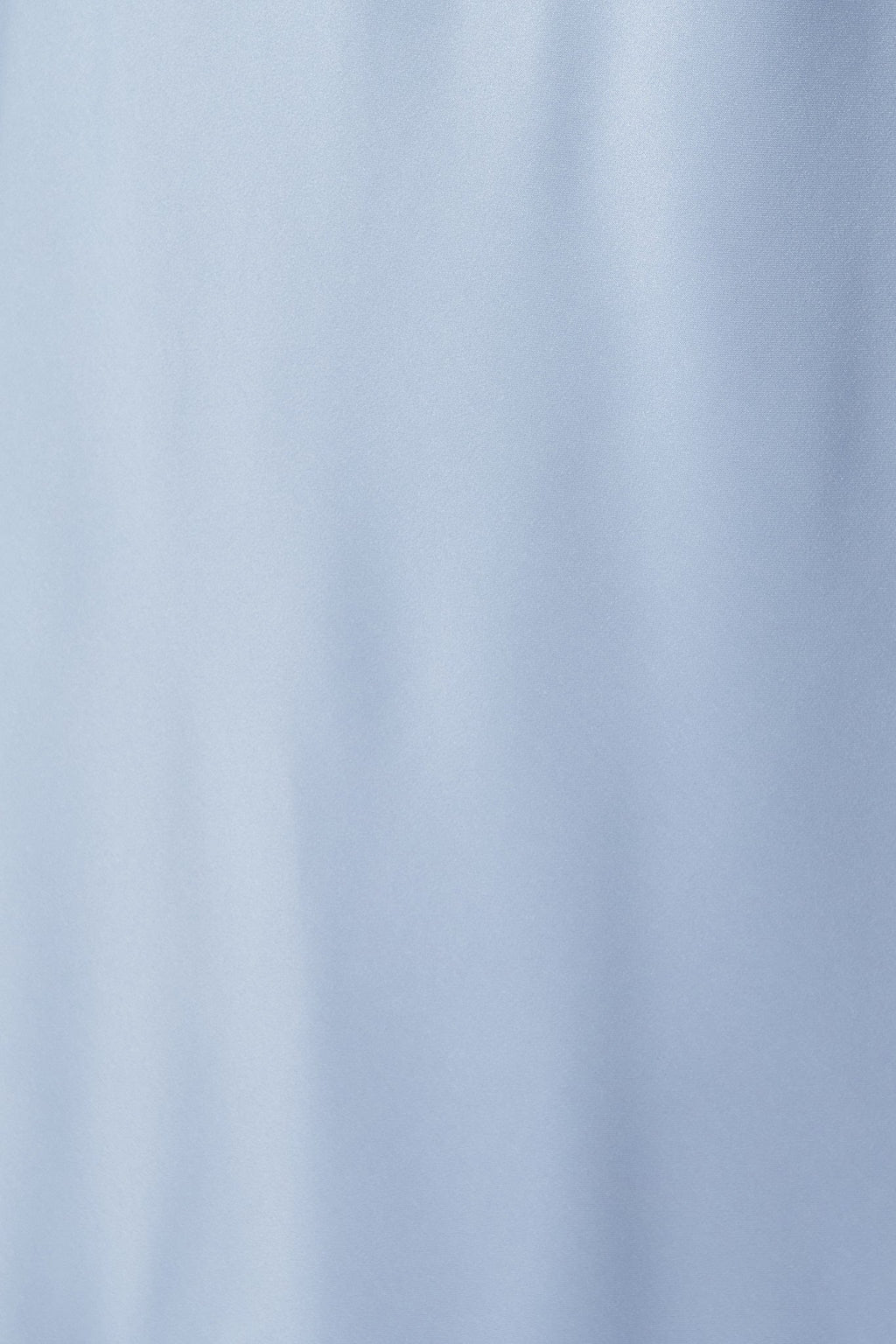 Ice Blue Satin Off-Shoulder Maxi Dress