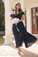 Navy Marit Maxi Dress