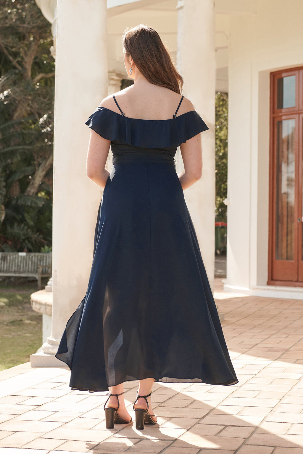Navy Marit Maxi Dress
