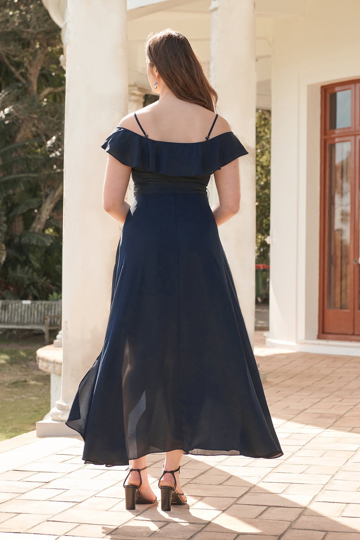 Navy Marit Maxi Dress