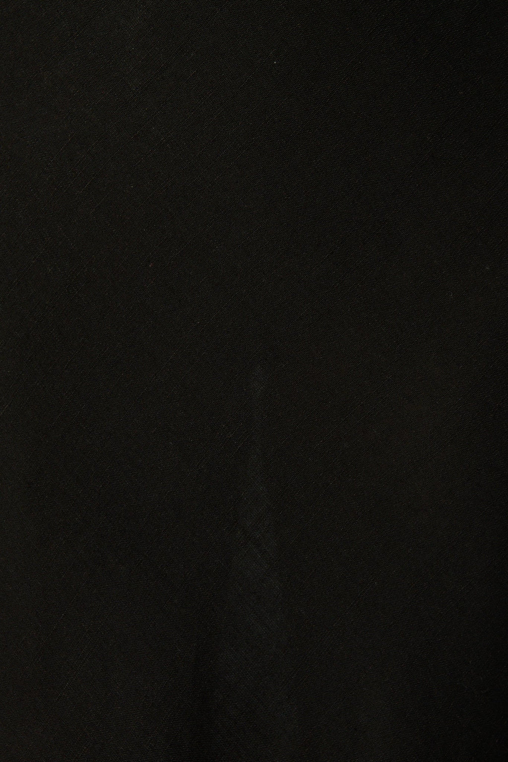 Chic Black Linen Blend Maxi Skirt