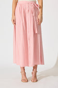 Pretty in Pink: Pattie Maxi Skirt