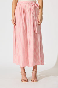 Pretty in Pink: Pattie Maxi Skirt