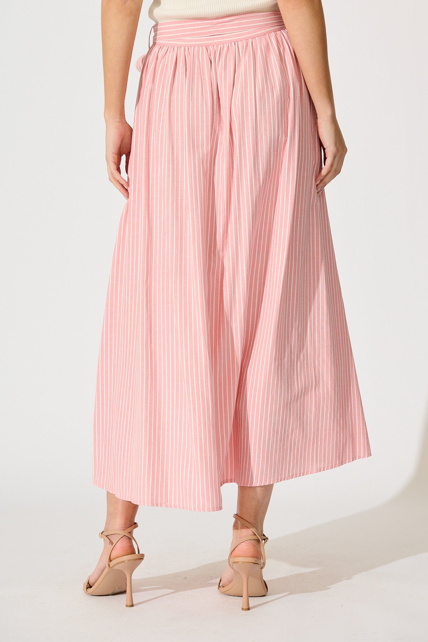 Pretty in Pink: Pattie Maxi Skirt