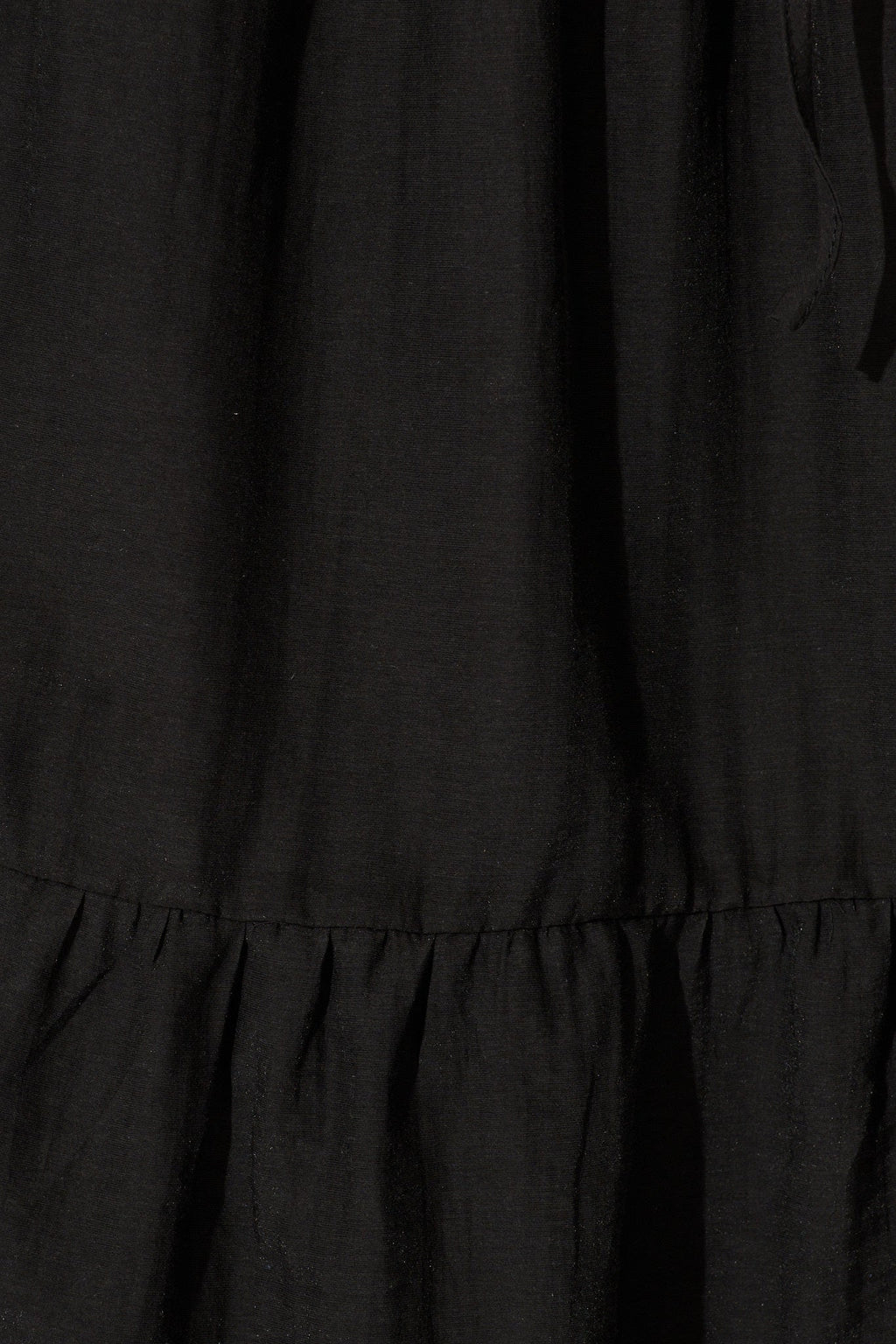 Chic Black Cotton Maxi Skirt by Zoella