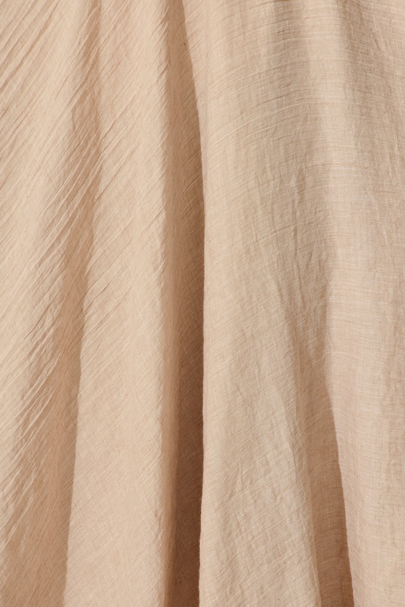 Taupe Cotton Leora Maxi Skirt