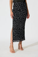 Polka Dot Maxi Skirt – Chic & Classic!