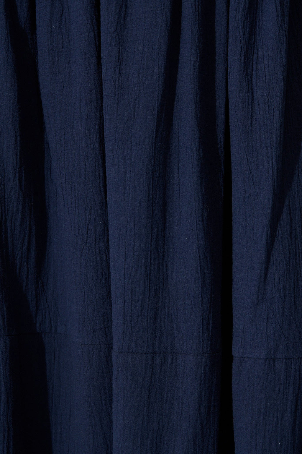 Navy Cotton Aina Maxi Skirt