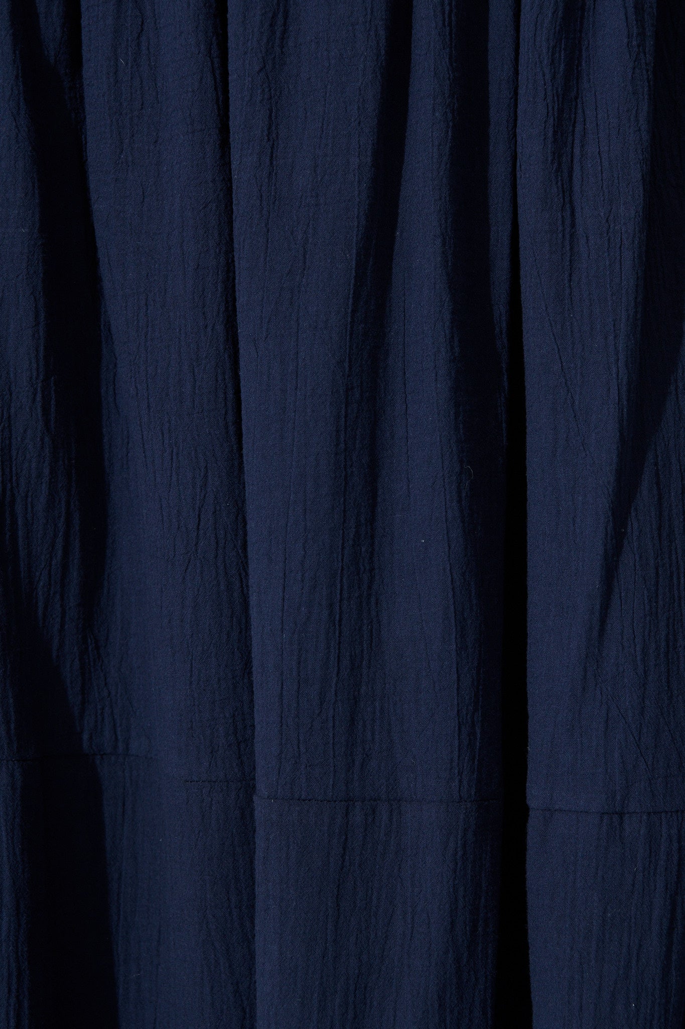Navy Cotton Aina Maxi Skirt