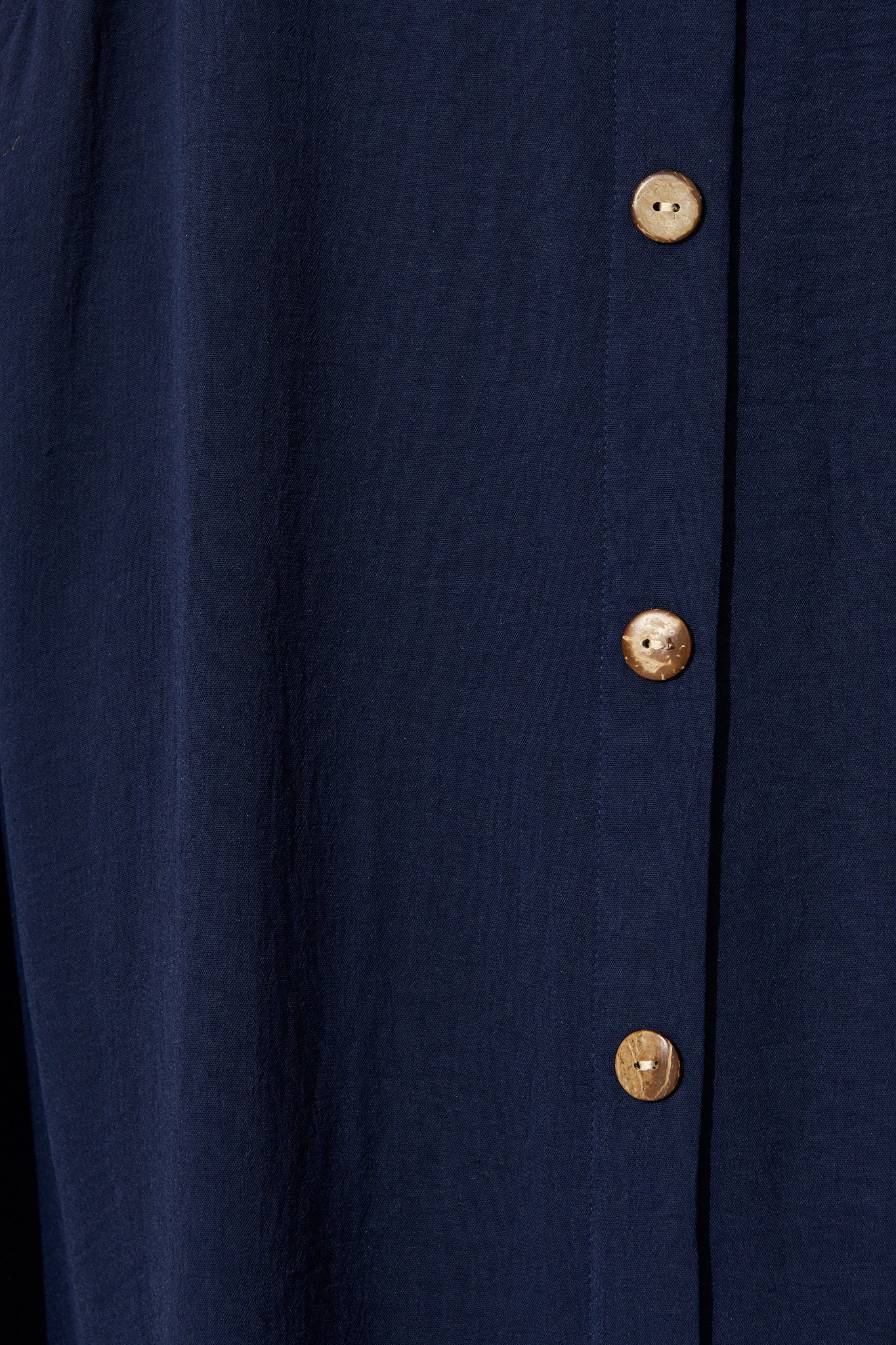 Navy Fawn Maxi Skirt with Belt