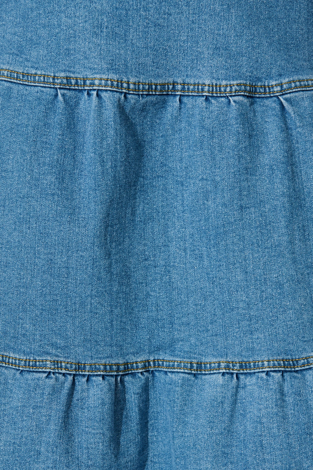 Blue Marlon Maxi Denim Skirt