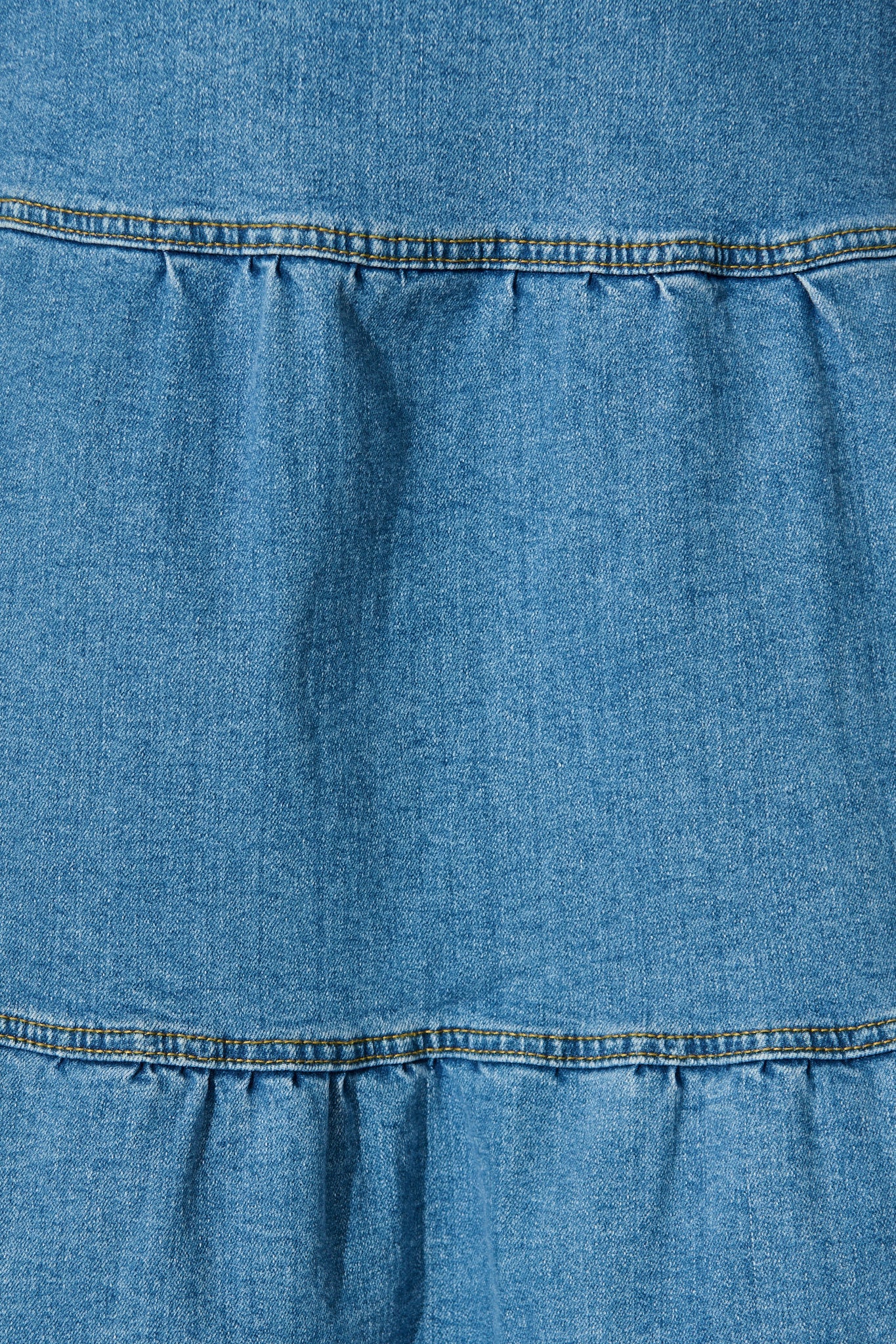 Blue Marlon Maxi Denim Skirt