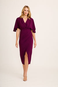 Plum Coleen Midi Dress