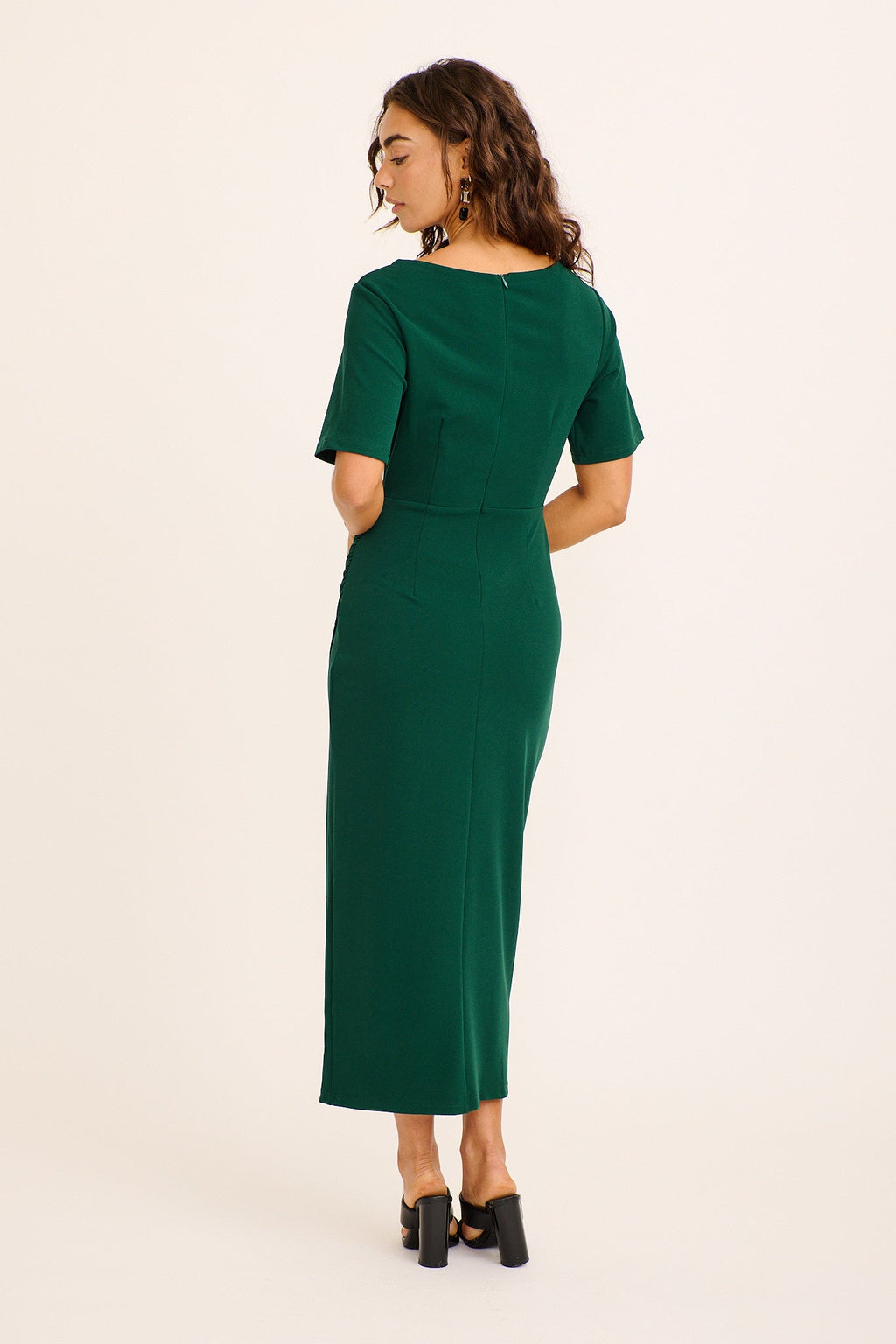 Emerald Stevanda Midi Dress