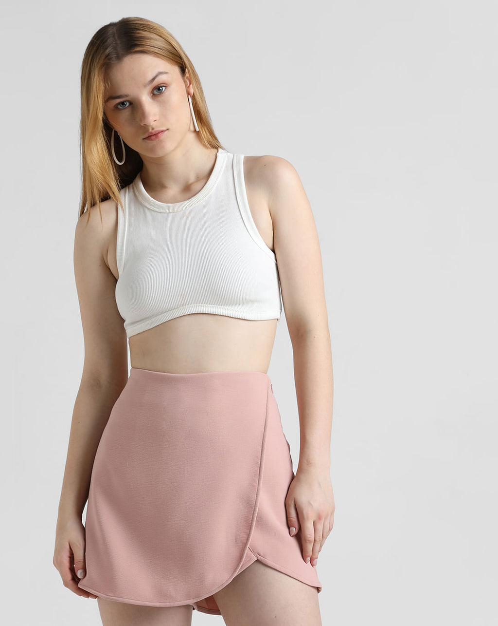Rosé Shift Shorts