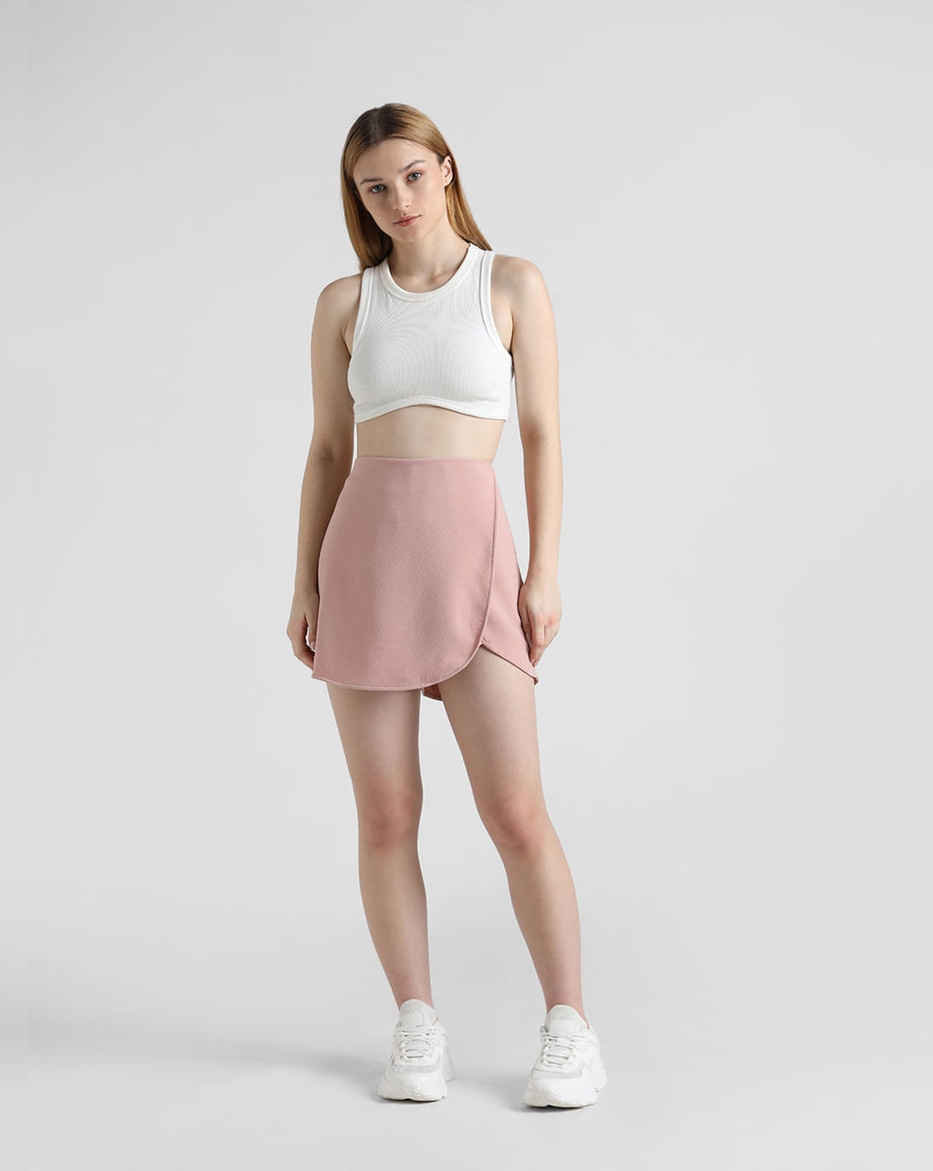 Rosé Shift Shorts