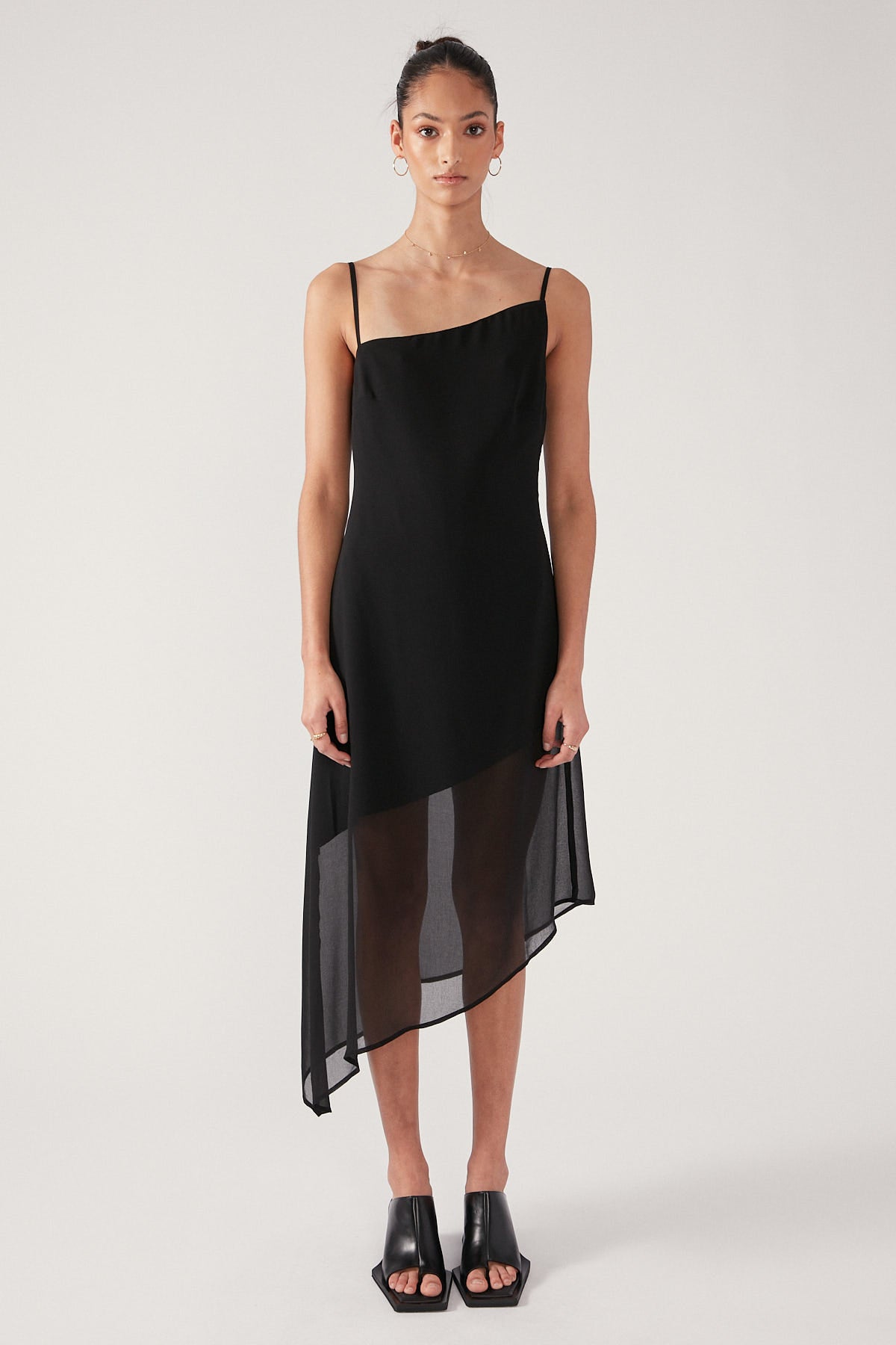 Simmi Black Midi Dress