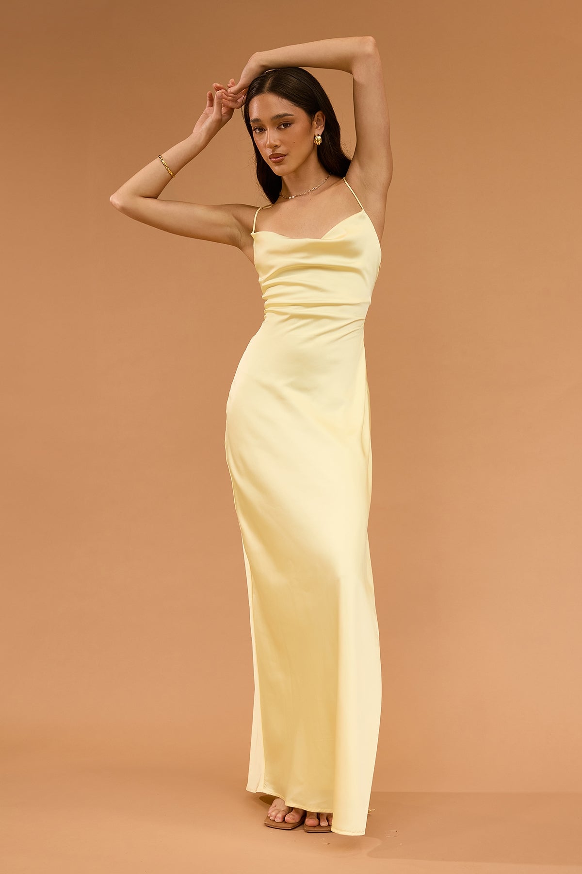 Yellow Full-Length Dress