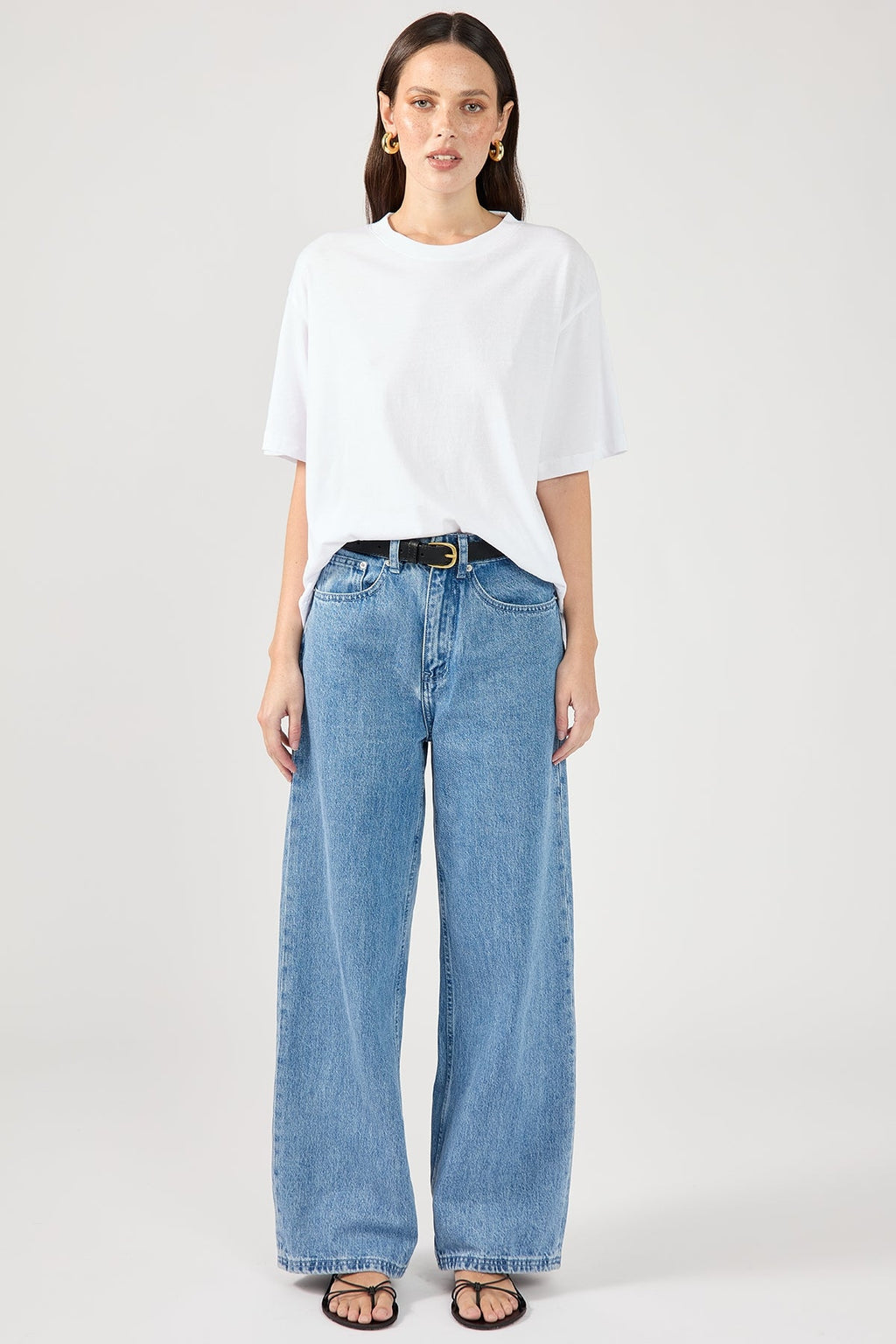 White Oversized Classic Tee