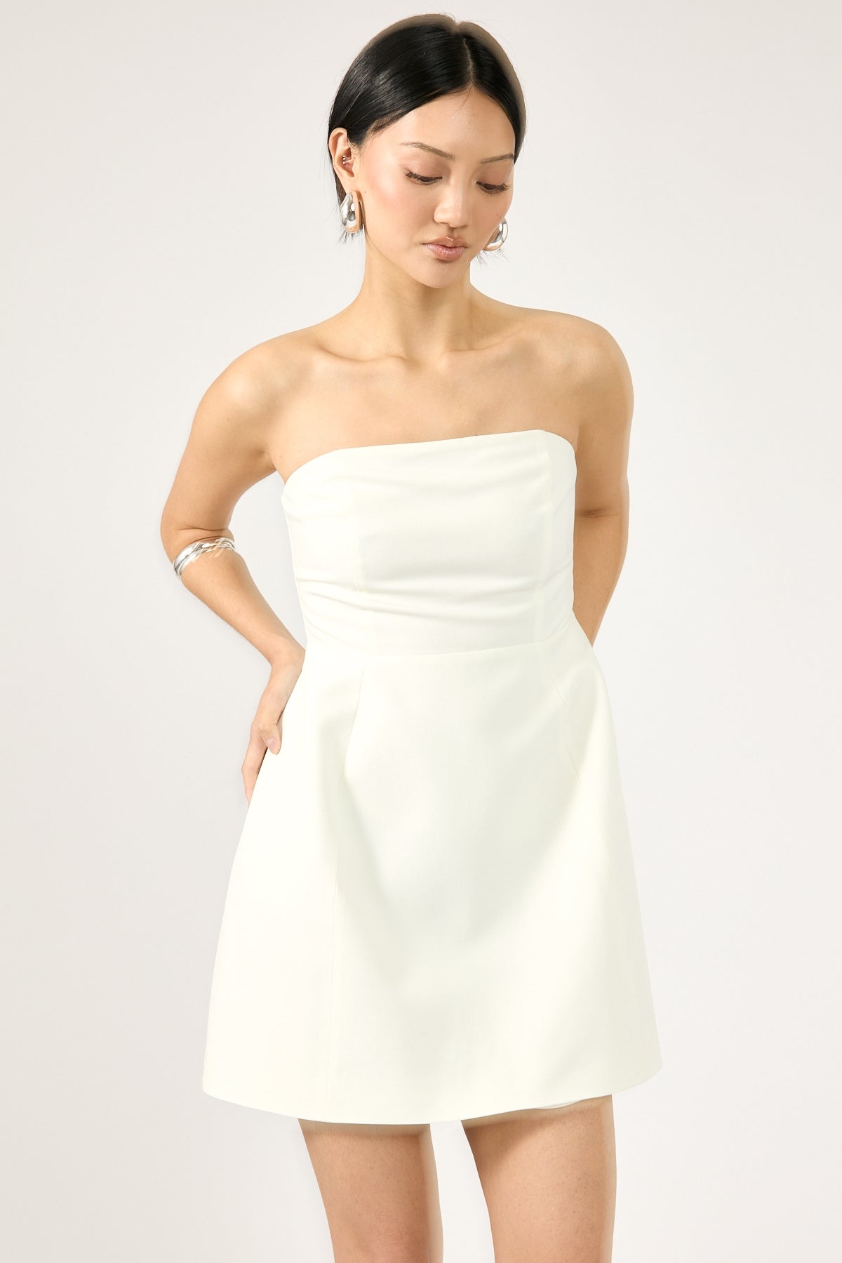 Strapless Bodycon Mini Dress
