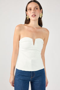 Royale Corset Top White