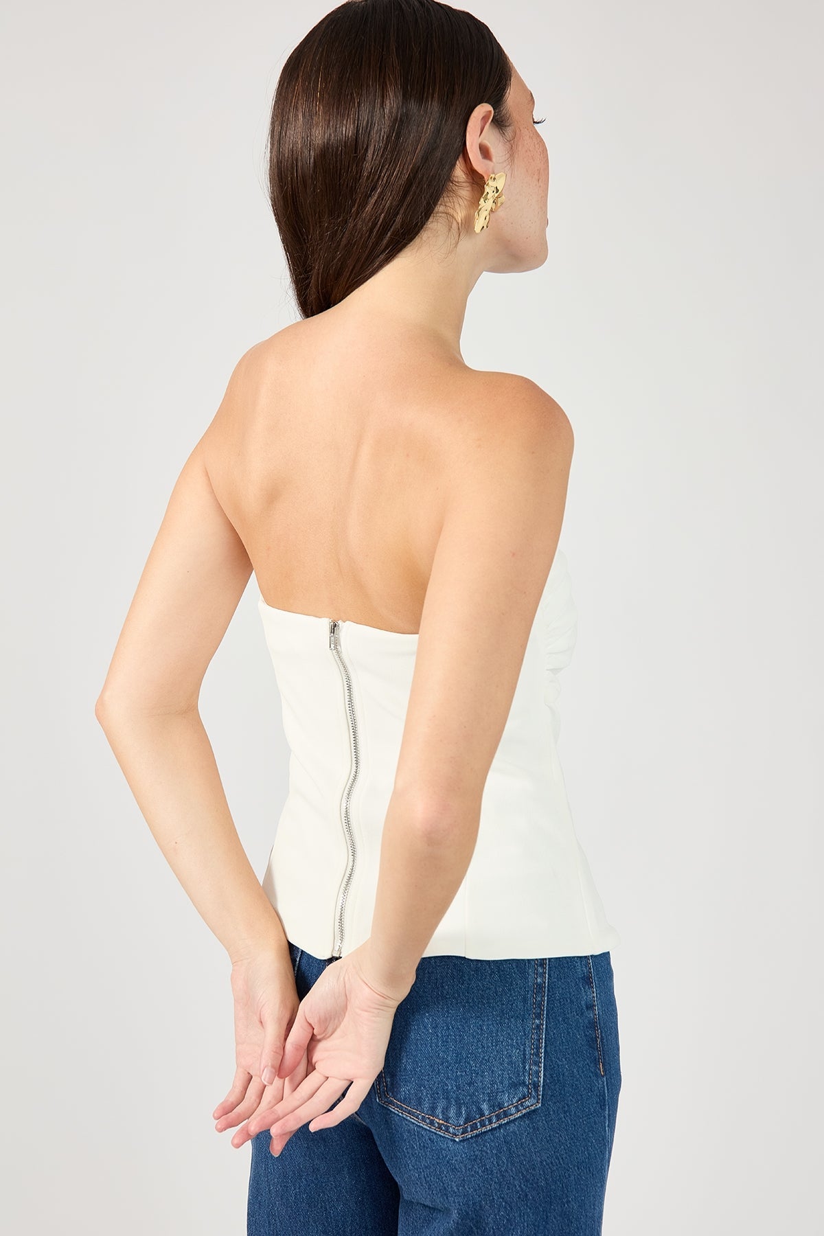 Royale Corset Top White