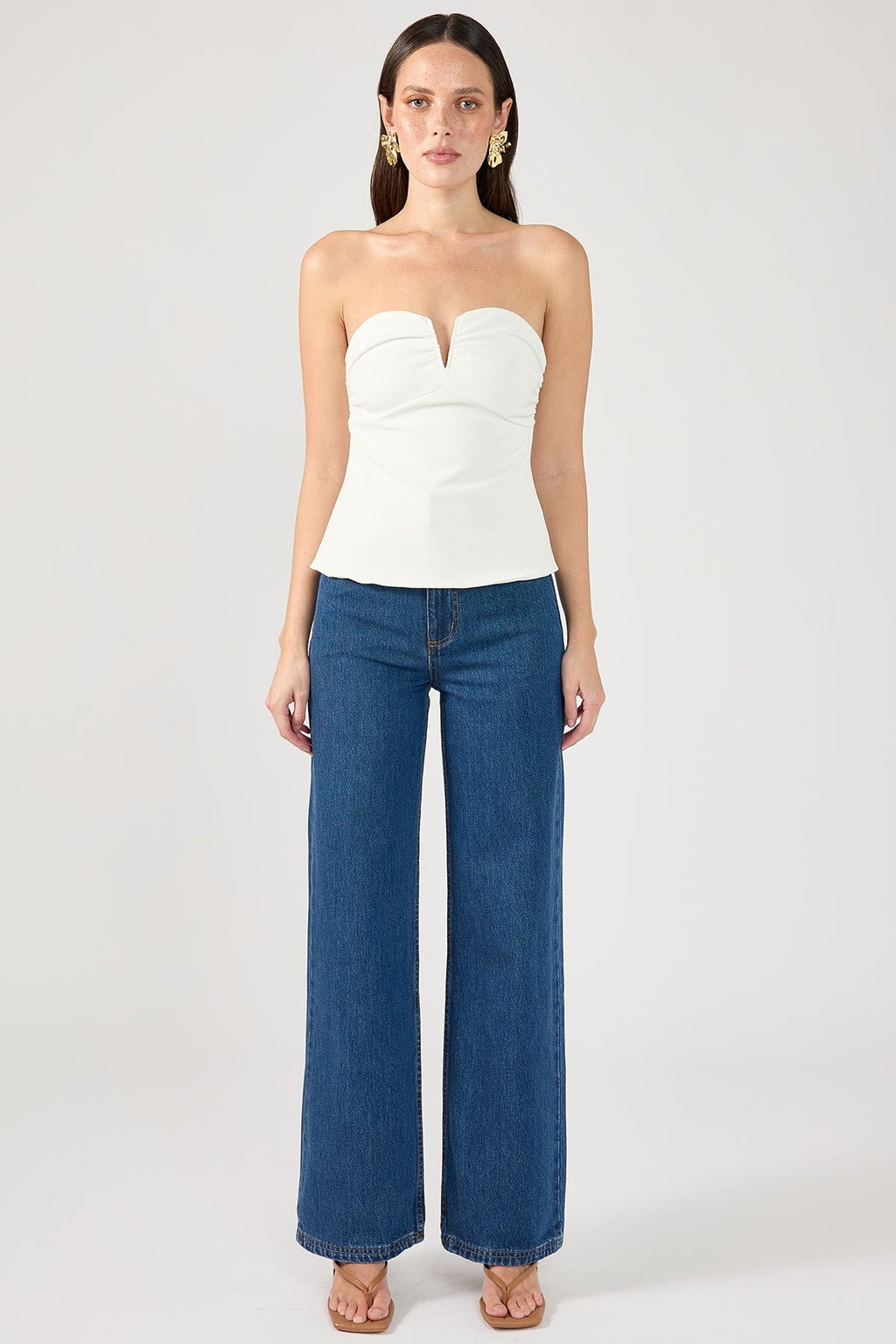 Royale Corset Top White