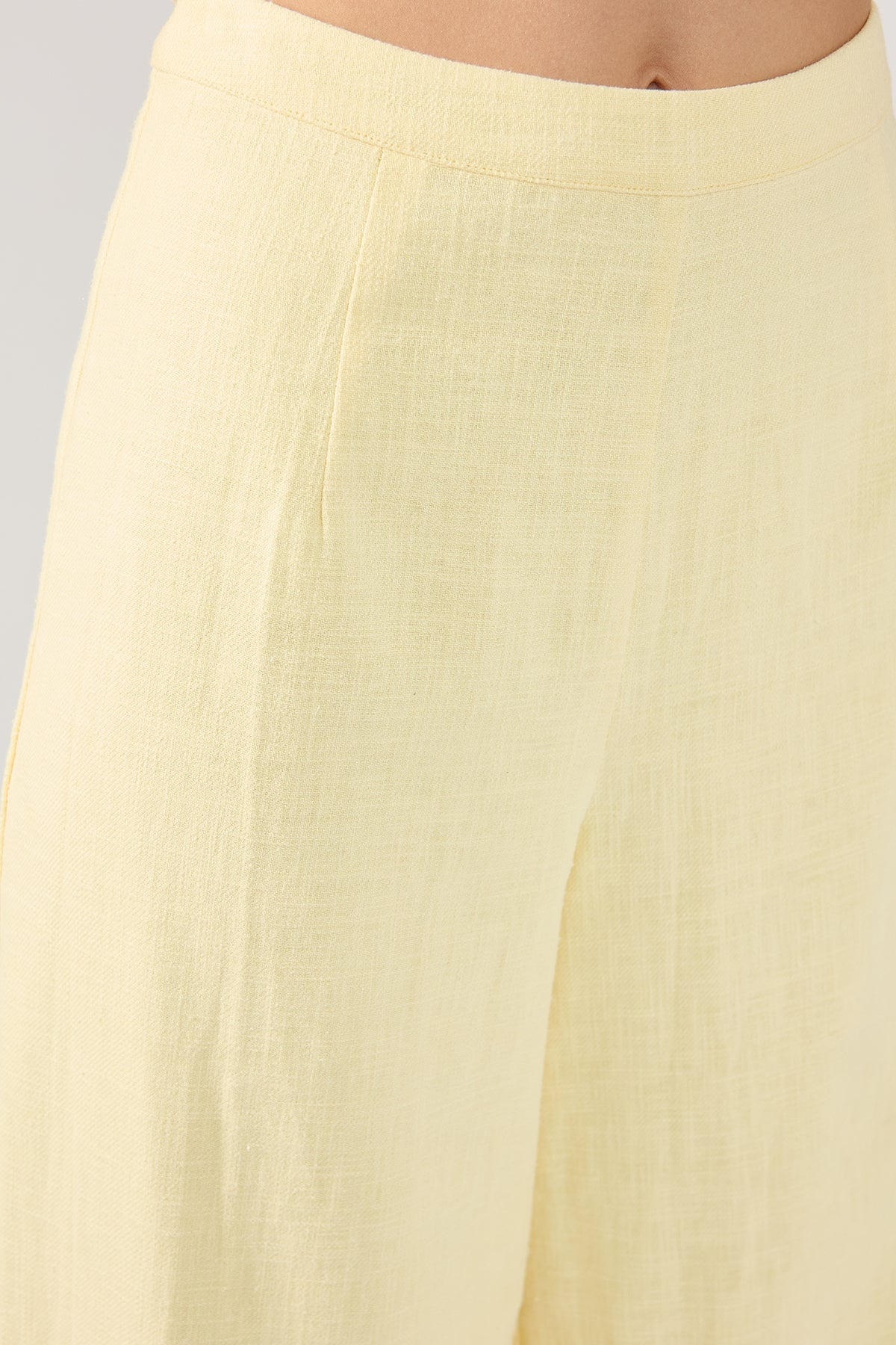 Menorca Linen Pants Lemon