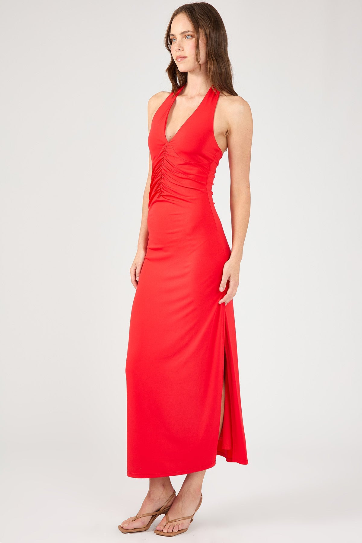 Red Tatiana Maxi Dress