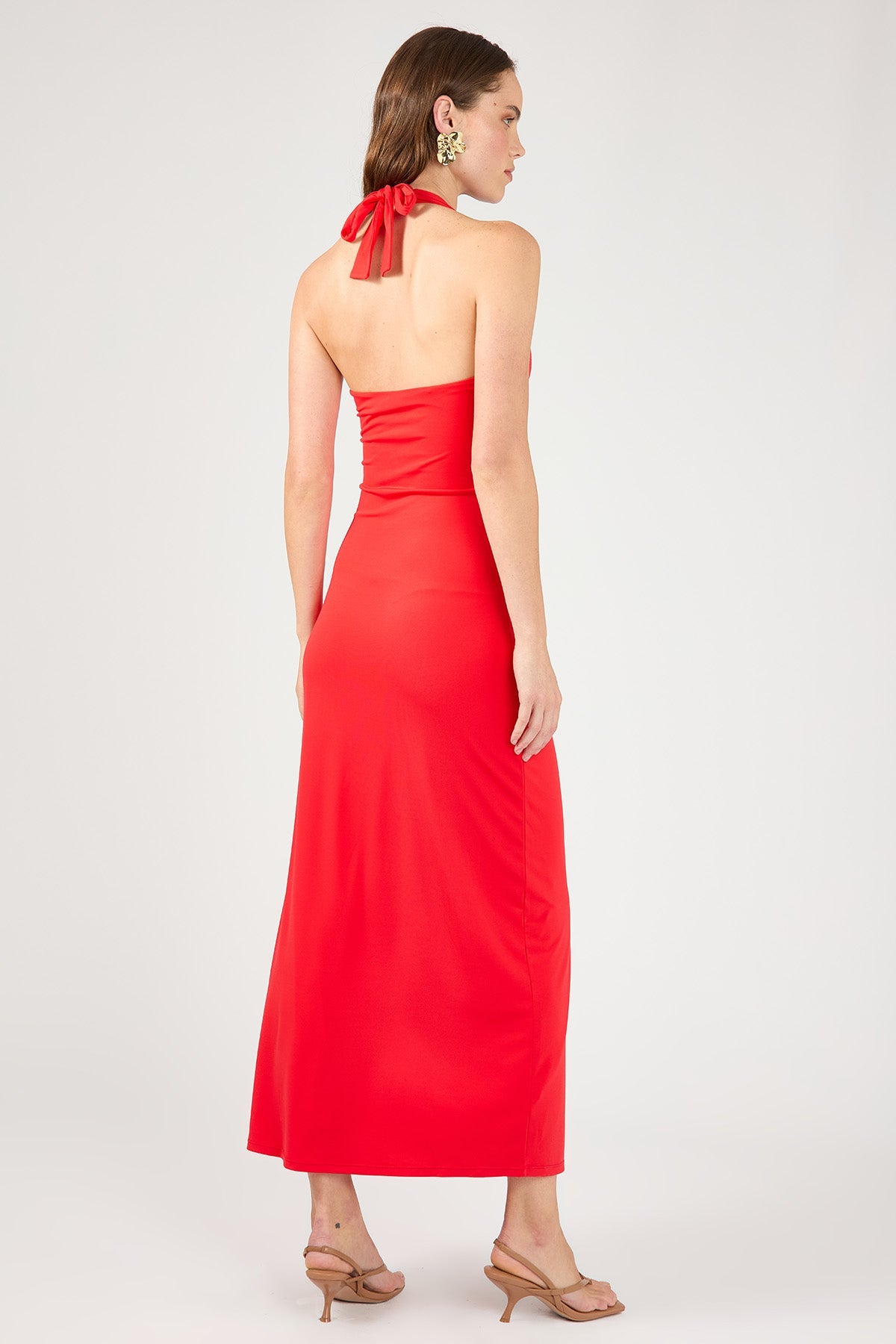 Red Tatiana Maxi Dress