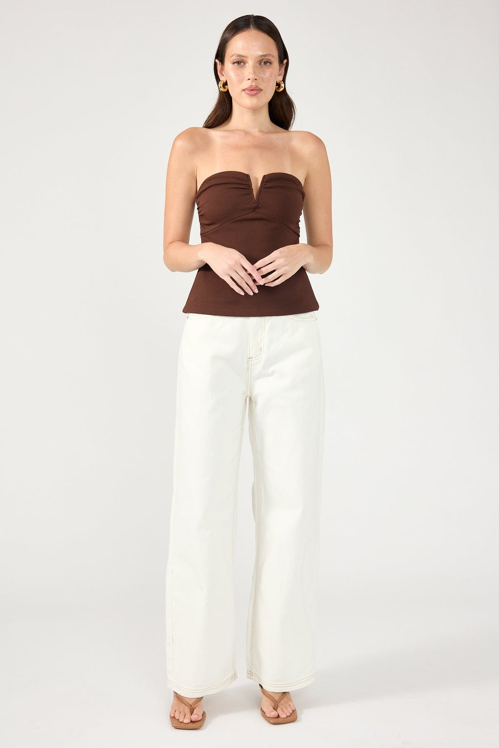 Chocolate Royale Corset Top