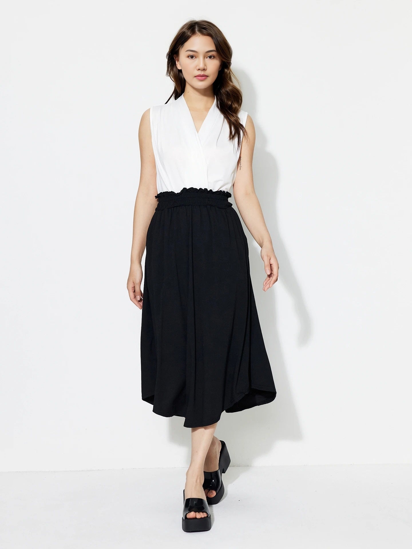 Black A-Line Skirt