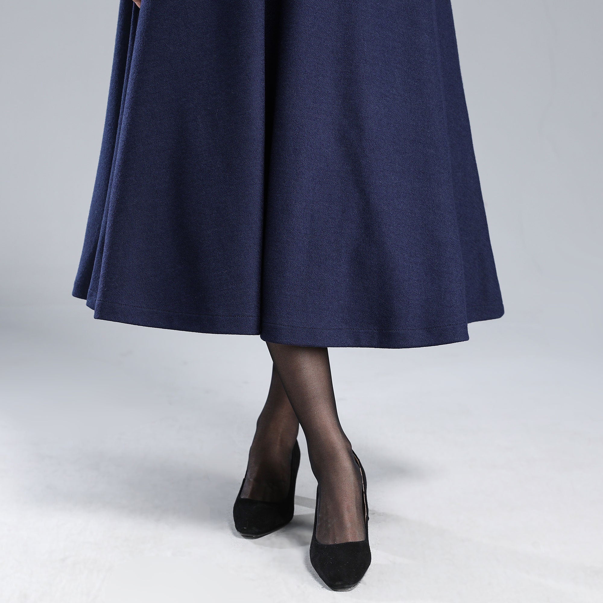 Winter Long Wool Dress