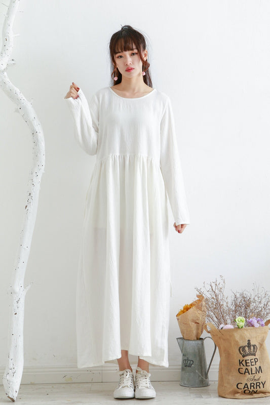 Winter Thicker Cotton Dress Casual